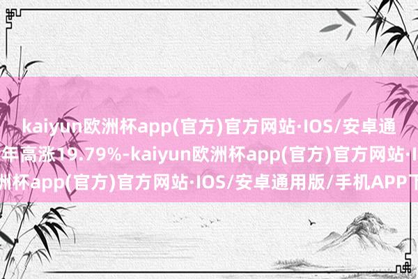 kaiyun欧洲杯app(官方)官方网站·IOS/安卓通用版/手机APP下载近1年高涨19.79%-kaiyun欧洲杯app(官方)官方网站·IOS/安卓通用版/手机APP下载