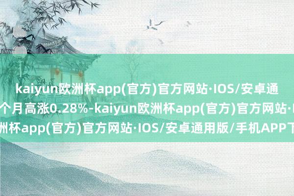 kaiyun欧洲杯app(官方)官方网站·IOS/安卓通用版/手机APP下载近3个月高涨0.28%-kaiyun欧洲杯app(官方)官方网站·IOS/安卓通用版/手机APP下载