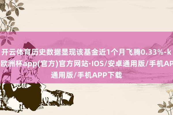 开云体育历史数据显现该基金近1个月飞腾0.33%-kaiyun欧洲杯app(官方)官方网站·IOS/安卓通用版/手机APP下载